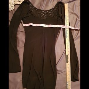 black long sleeve dress symphony stretchy
